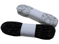 Tkaničky do bruslí na led 230cm -bílé